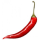 Pepers rood 100 gram