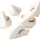 Champignons kwartjes wit